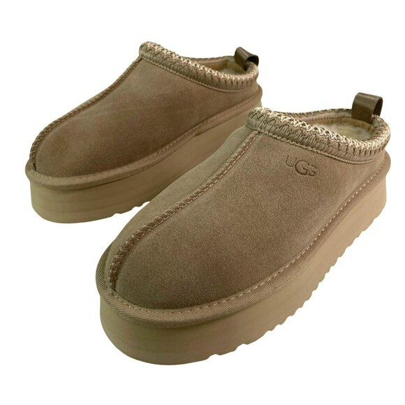 UGG Tazz Platform Slipper Mule Shoes Size 8 NEW - Picture 3 of 6
